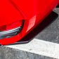 Stillen Infiniti Q60 Side Skirts & Rear Corners Matte Black For 17-22 Infiniti Q60