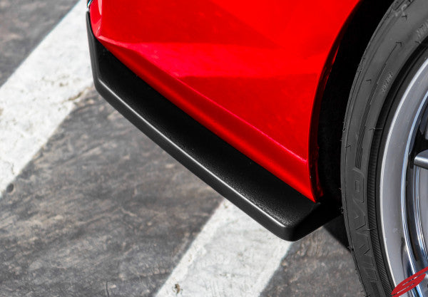 Stillen Infiniti Q60 Side Skirts & Rear Corners Matte Black For 17-22 Infiniti Q60