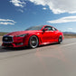 Stillen Infiniti Q60 Side Skirts & Rear Corners Matte Black For 17-22 Infiniti Q60