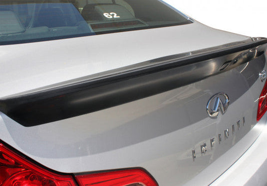 Stillen Infiniti G35/G37 Trunk Spoiler Backup Camera Unpainted For 07-08 Infiniti G35 09-12 G37