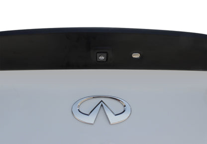 Stillen Infiniti G35/G37 Trunk Spoiler Backup Camera Unpainted For 07-08 Infiniti G35 09-12 G37