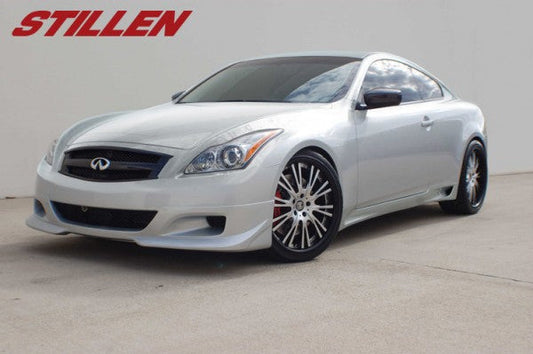 Stillen Infiniti G37 Front Lip Spoiler Unpainted For 08-10 Infiniti G37 Coupe