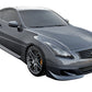 Stillen Infiniti G37 Front Lip Spoiler Unpainted For 08-10 Infiniti G37 Coupe