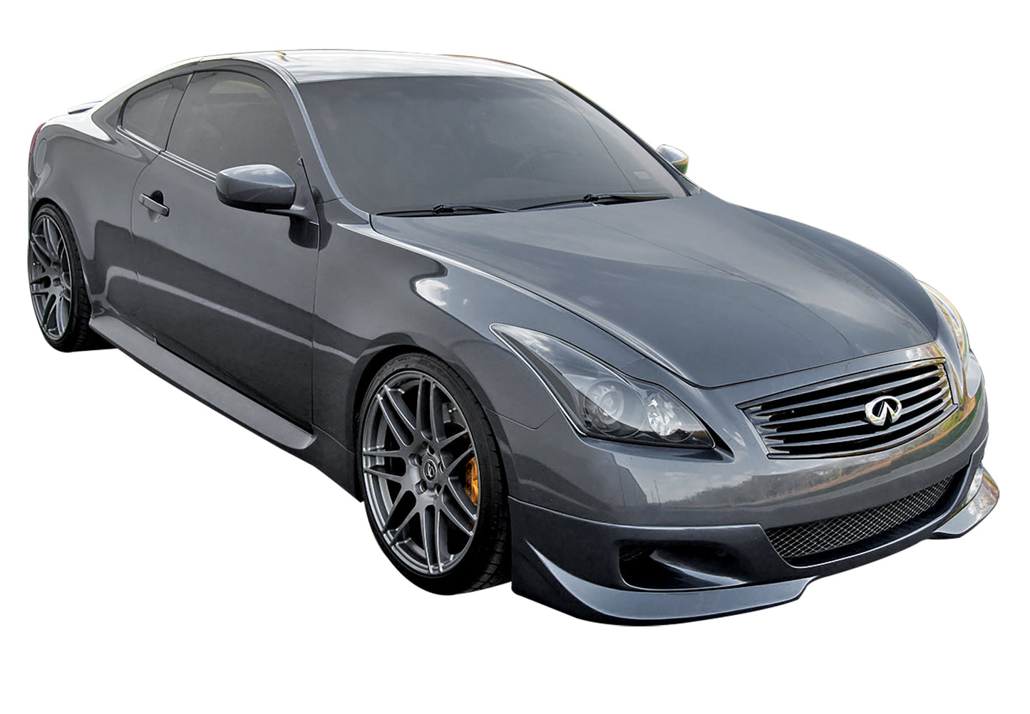 Stillen Infiniti G37 Front Lip Spoiler Unpainted For 08-10 Infiniti G37 Coupe