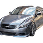 Stillen Infiniti G37 Front Lip Spoiler Unpainted For 08-10 Infiniti G37 Coupe