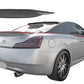 Stillen Infiniti G37/Q60 Rear Trunk Spoiler Unpainted For 08-13 Infiniti G37 Coupe 14-15 Q60