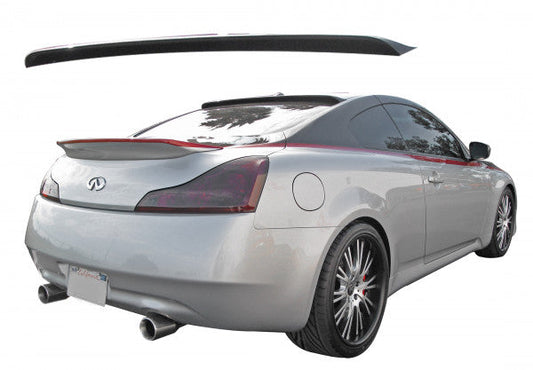 Stillen Infiniti G37 Roof Spoiler Unpainted For 08-13 Infiniti G37 Coupe