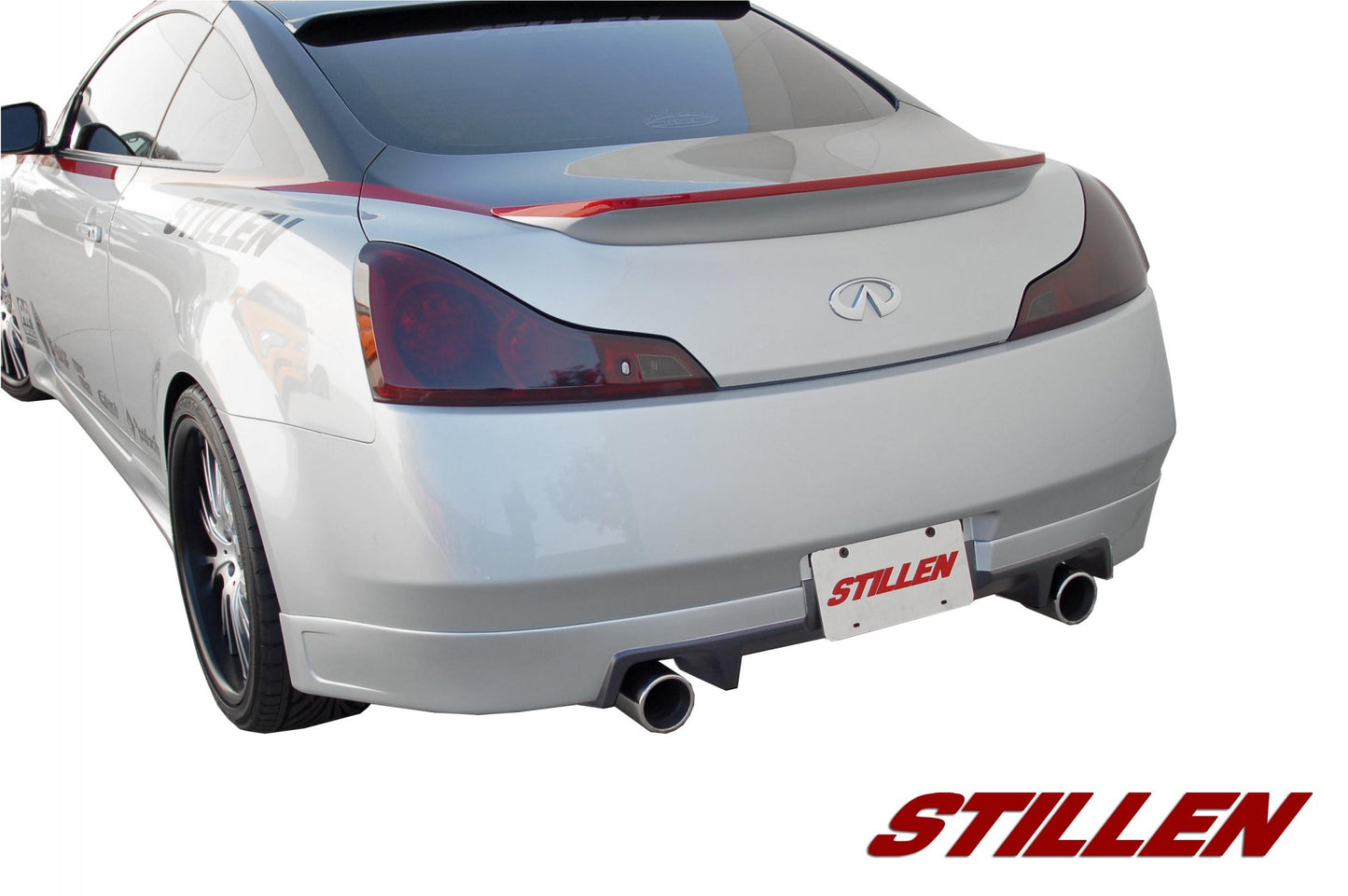 Stillen Infiniti G37 Roof Spoiler Unpainted For 08-13 Infiniti G37 Coupe