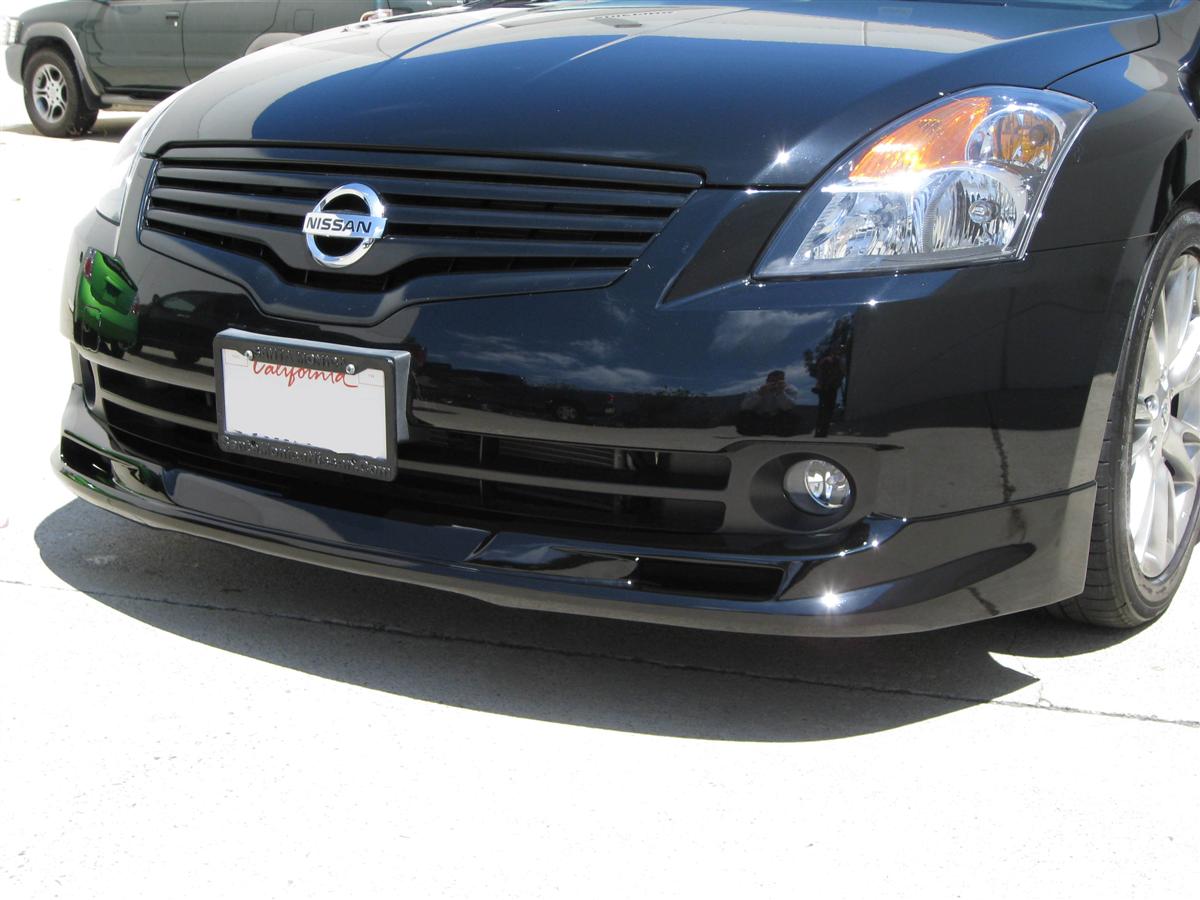 Stillen Nissan Altima Front Lip Spoiler Unpainted For 07-09 Nissan Altima Sedan