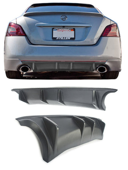 Stillen Nissan Maxima Rear Diffuser Unpainted For 09-15 Nissan Maxima