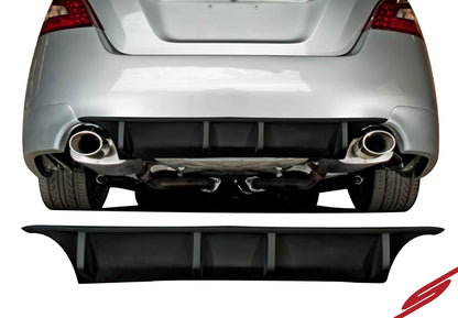 Stillen Nissan Maxima Rear Diffuser Matte Black For 09-15 Nissan Maxima