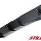 Stillen Nissan Maxima Rear Diffuser Matte Black For 09-15 Nissan Maxima