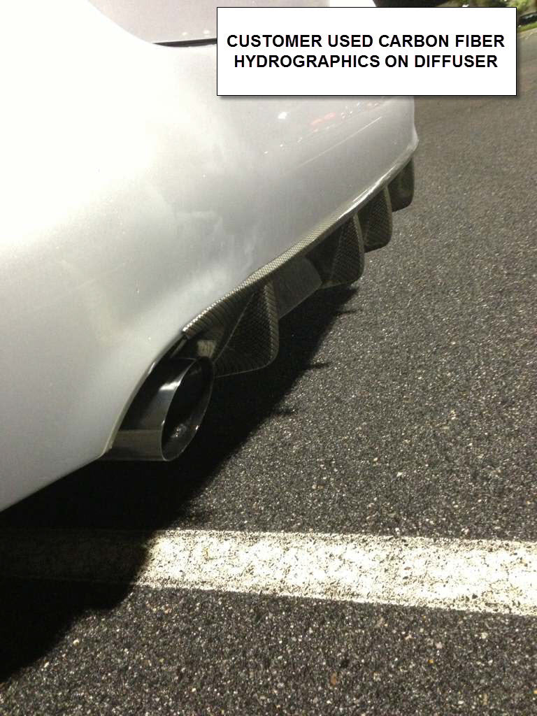 Stillen Nissan Maxima Rear Diffuser Unpainted For 09-15 Nissan Maxima