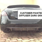 Stillen Nissan Maxima Rear Diffuser Unpainted For 09-15 Nissan Maxima