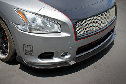 Stillen Nissan Maxima Front Splitter Matte Black For 09-15 Nissan Maxima