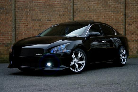 Stillen Nissan Maxima Front Lip Spoiler Unpainted For 09-15 Nissan Maxima
