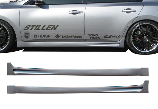 Stillen Nissan Maxima Side Skirt Set Unpainted For 09-15 Nissan Maxima