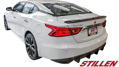 Stillen Nissan Maxima Rear Diffuser Matted Black For 16-18 Nissan Maxima