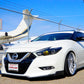 Stillen Nissan Maxima Front Lip Splitter Matte Black For 16-18 Nissan Maxima