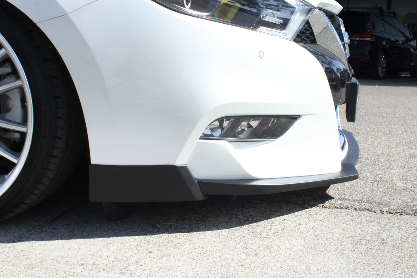 Stillen Nissan Maxima Front Lip Splitter Matte Black For 16-18 Nissan Maxima