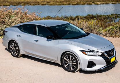 Stillen Nissan Maxima Front Lip Splitter Matte Black For 19-22 Nissan Maxima