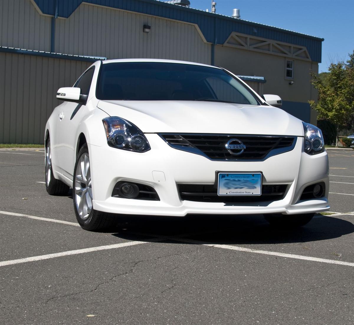 Stillen Nissan Altima Front Lip Spoiler Unpainted For 10-13 Nissan Altima Coupe