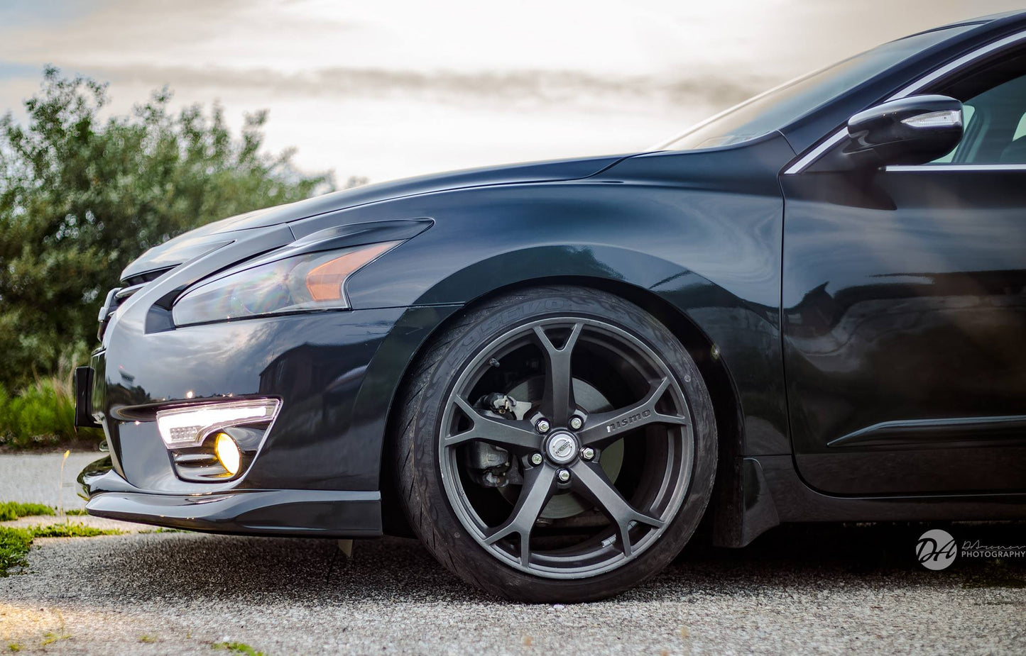 Stillen Nissan Altima Front Lip Spoiler Unpainted For 13-15 Nissan Altima