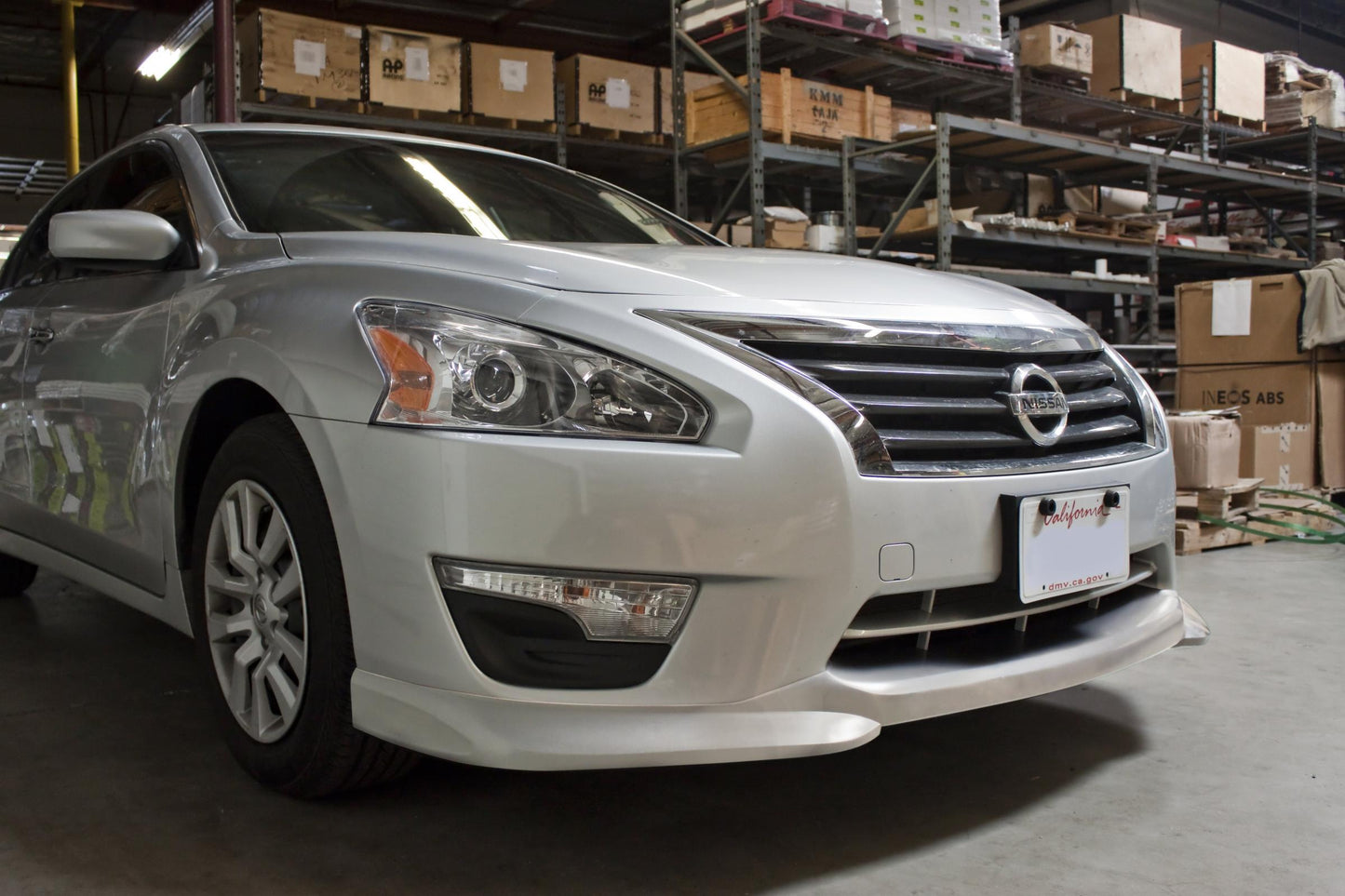 Stillen Nissan Altima Front Lip Spoiler Unpainted For 13-15 Nissan Altima