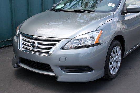 Stillen Nissan Sentra Front Lip Spoiler Unpainted For 13-15 Nissan Sentra
