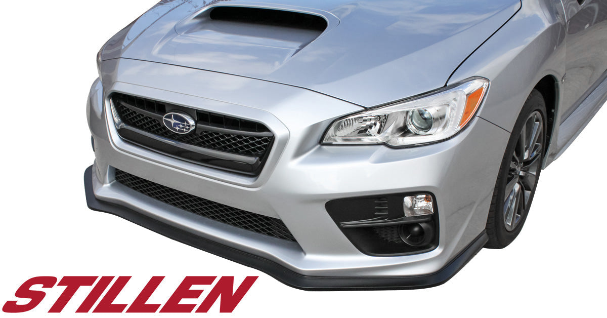 Stillen Subaru WRX/WRX STI Front Splitter Matte Black for 15-17 Subaru WRX / WRX STI
