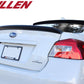 Stillen Subaru WRX, WRX STI Sedan Roof Wing Spoiler For 15-18 Subaru WRX, WRX STI Sedan