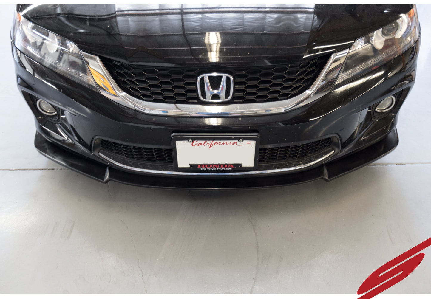 Stillen Honda Accord Front Splitter Unpainted For 13-15 Honda Accord Coupe