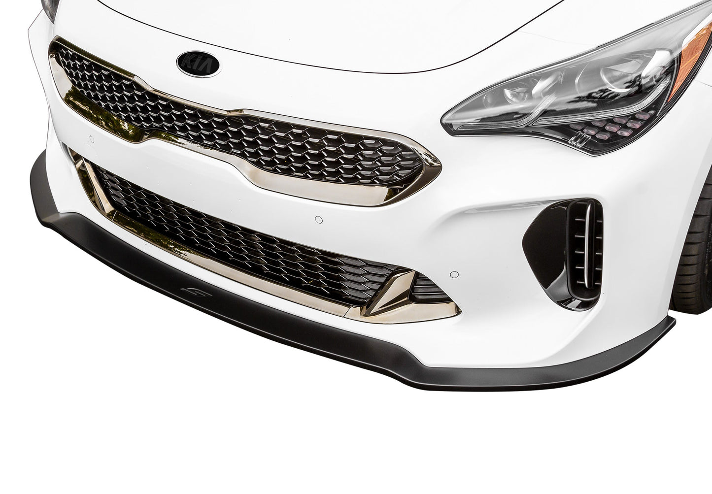 Stillen Kia Stinger Front Splitter AWD/RWD 3.3TT Unpainted For 18-22 Kia Stinger
