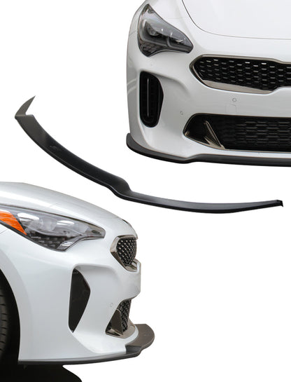 Stillen Kia Stinger GT Front Diffuser Matte Black For 18-21 Kia Stinger GT AWD/RWD 3.3TT