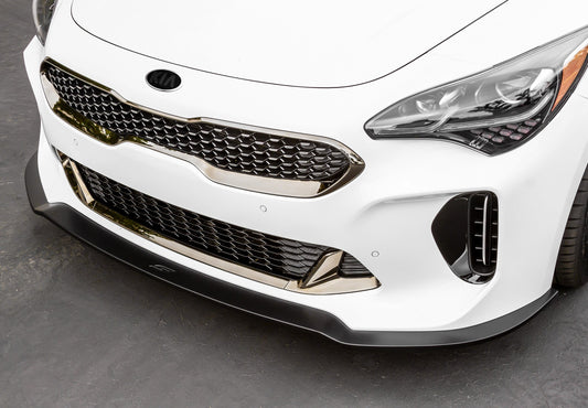 Stillen Kia Stinger GT Front Diffuser Matte Black For 18-21 Kia Stinger GT AWD/RWD 3.3TT