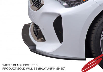 Stillen Kia Stinger Front Splitter AWD/RWD 3.3TT Unpainted For 18-22 Kia Stinger