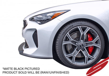 Stillen Kia Stinger Front Splitter AWD/RWD 3.3TT Unpainted For 18-22 Kia Stinger