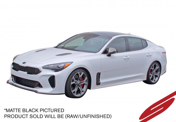 Stillen Kia Stinger Front Splitter AWD/RWD 3.3TT Unpainted For 18-22 Kia Stinger