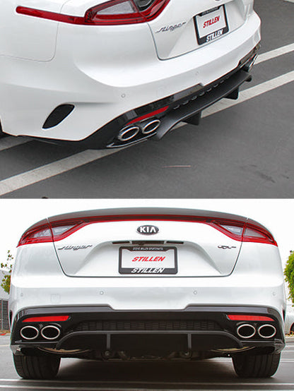 Stillen Kia Stinger GT 3.3TT Rear Diffuser Unpainted For 18-21 Kia Stinger GT AWD/RWD
