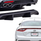Stillen Kia Stinger GT Rear Diffuser Matte Black For 18-21 Kia Stinger GT AWD/RWD 3.3TT
