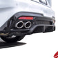 Stillen Kia Stinger GT Rear Diffuser Matte Black For 18-21 Kia Stinger GT AWD/RWD 3.3TT