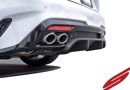 Stillen Kia Stinger GT Rear Diffuser Matte Black For 18-21 Kia Stinger GT AWD/RWD 3.3TT