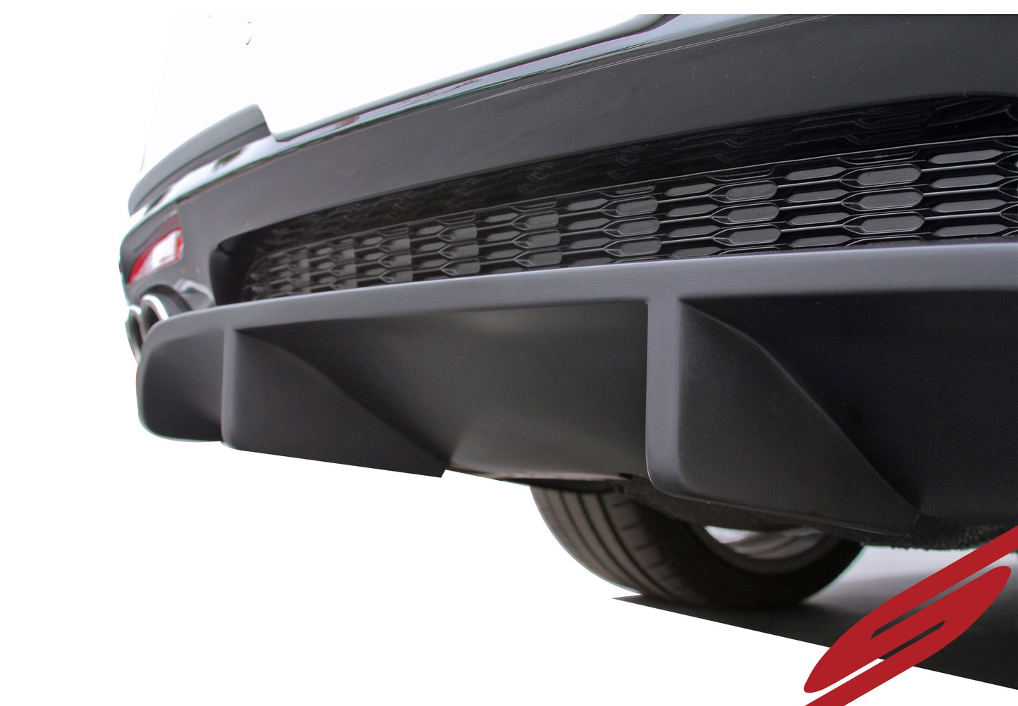 Stillen Kia Stinger GT Rear Diffuser Matte Black For 18-21 Kia Stinger GT AWD/RWD 3.3TT