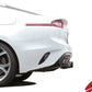Stillen Kia Stinger GT Rear Diffuser Matte Black For 18-21 Kia Stinger GT AWD/RWD 3.3TT