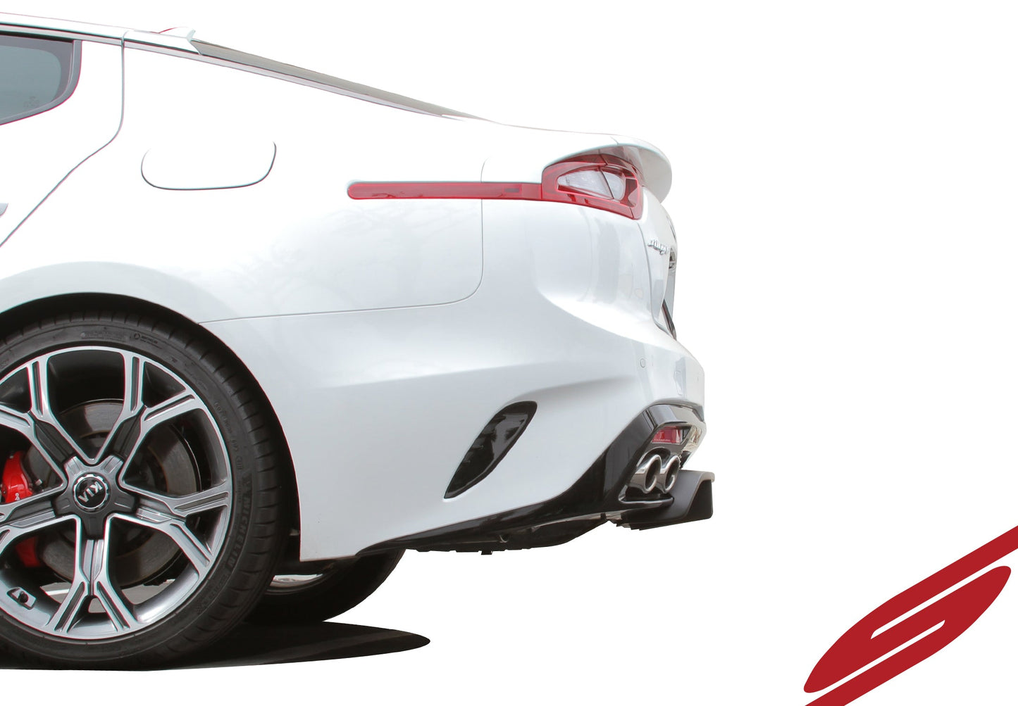 Stillen Kia Stinger GT Rear Diffuser Matte Black For 18-21 Kia Stinger GT AWD/RWD 3.3TT