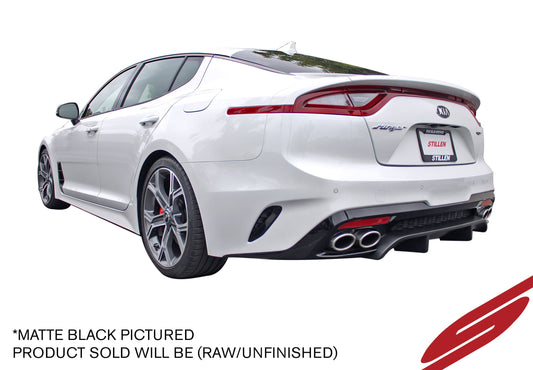 Stillen Kia Stinger GT 3.3TT Rear Diffuser Unpainted For 18-21 Kia Stinger GT AWD/RWD