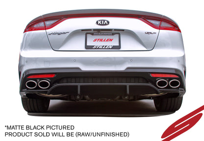 Stillen Kia Stinger GT 3.3TT Rear Diffuser Unpainted For 18-21 Kia Stinger GT AWD/RWD