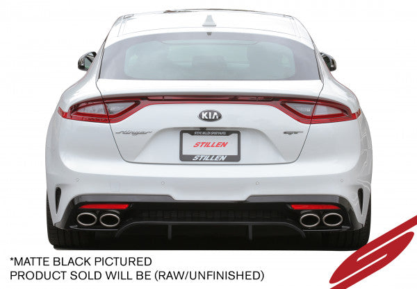 Stillen Kia Stinger GT 3.3TT Rear Diffuser Unpainted For 18-21 Kia Stinger GT AWD/RWD
