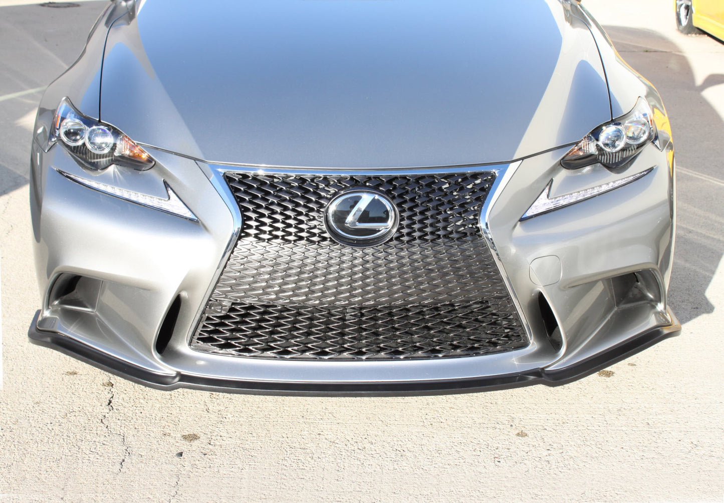 Stillen Lexus IS250, IS350 F Sport Front Splitter Matte Black for 14-15 Lexus IS250, IS350 F Sport