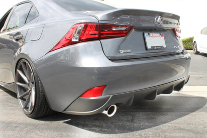 Stillen Lexus IS250, IS350 Rear Diffuser Matte Black For 14-2016 Lexus IS250, IS350